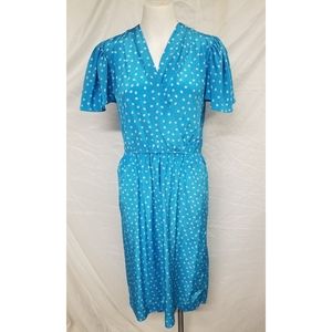 Liz Claiborne 1980s vintage dress